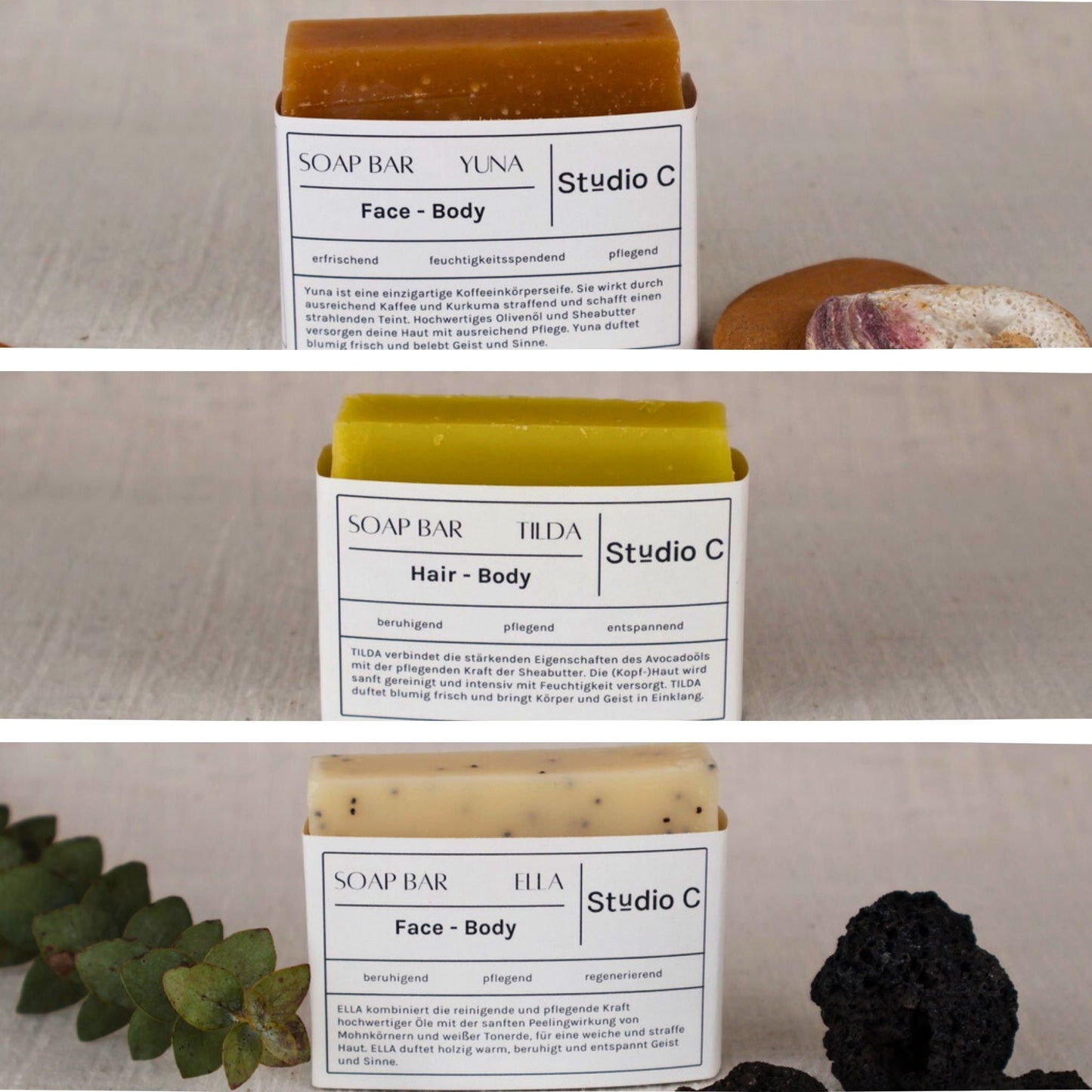 Naturseifen Bundle ALL - TIME FAVES - Studio C