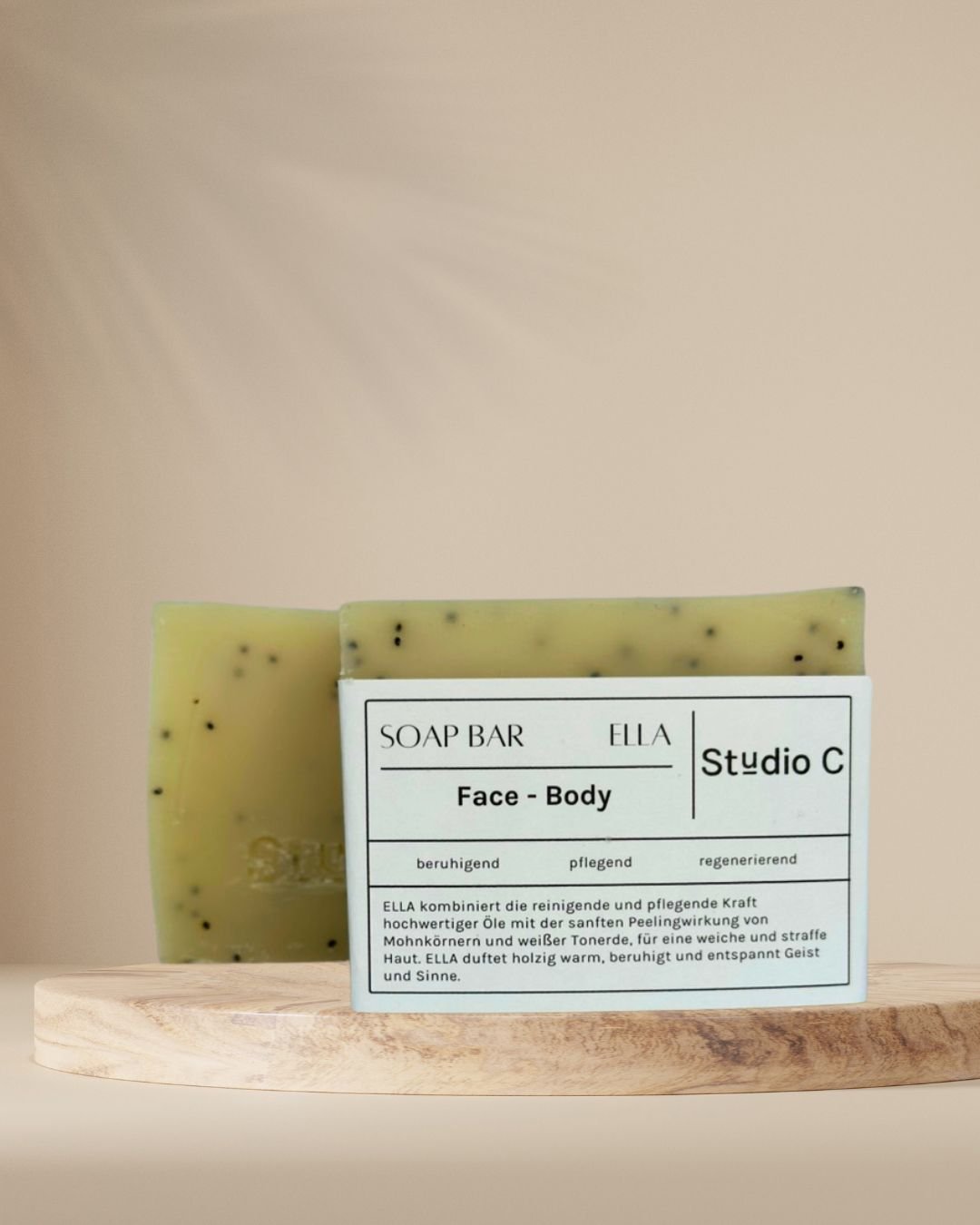 Sag Hallo zu unserer Naturseife ELLA - Studio C