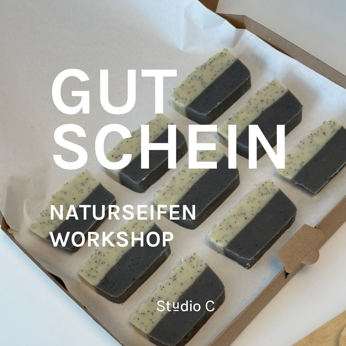Geschenkgutschein Naturseifen Workshop - Studio C