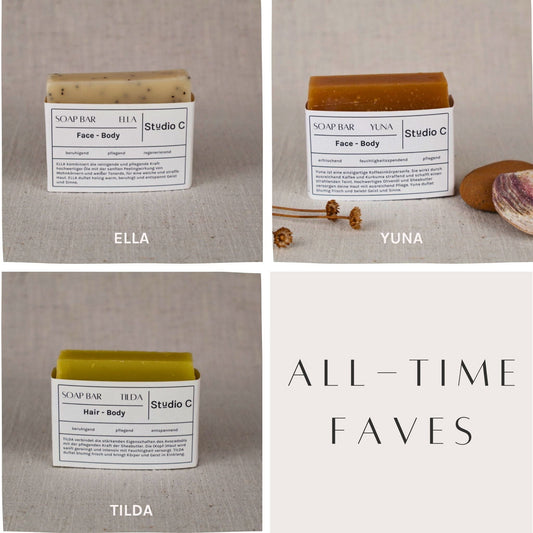 Naturseifen Bundle ALL - TIME FAVES - Studio C
