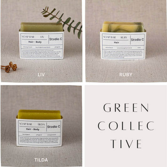 Naturseifen Bundle GREEN COLLECTIVE - Studio C